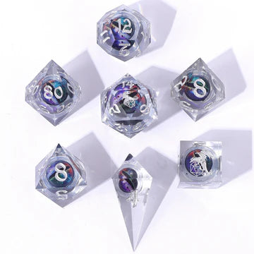 Captured Magic: Sharp Edge Inclusion Dice Set