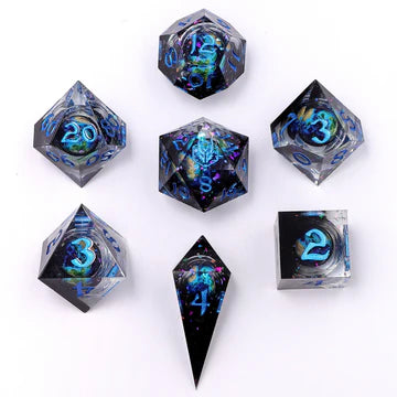 Captured Magic: Sharp Edge Inclusion Dice Set