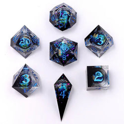 Captured Magic: Sharp Edge Inclusion Dice Set