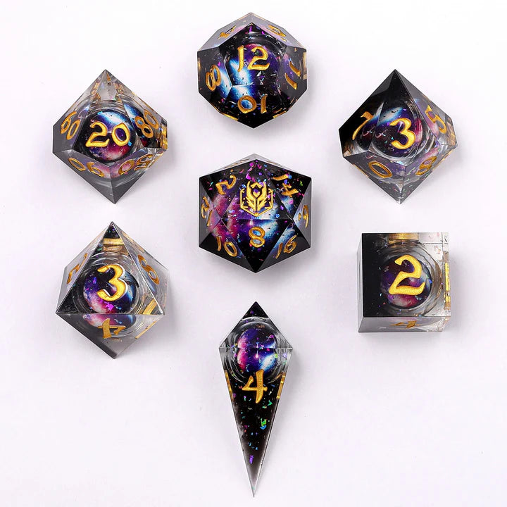 Captured Magic: Sharp Edge Inclusion Dice Set