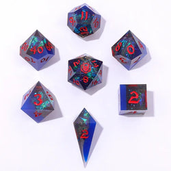 Captured Magic: Sharp Edge Inclusion Dice Set