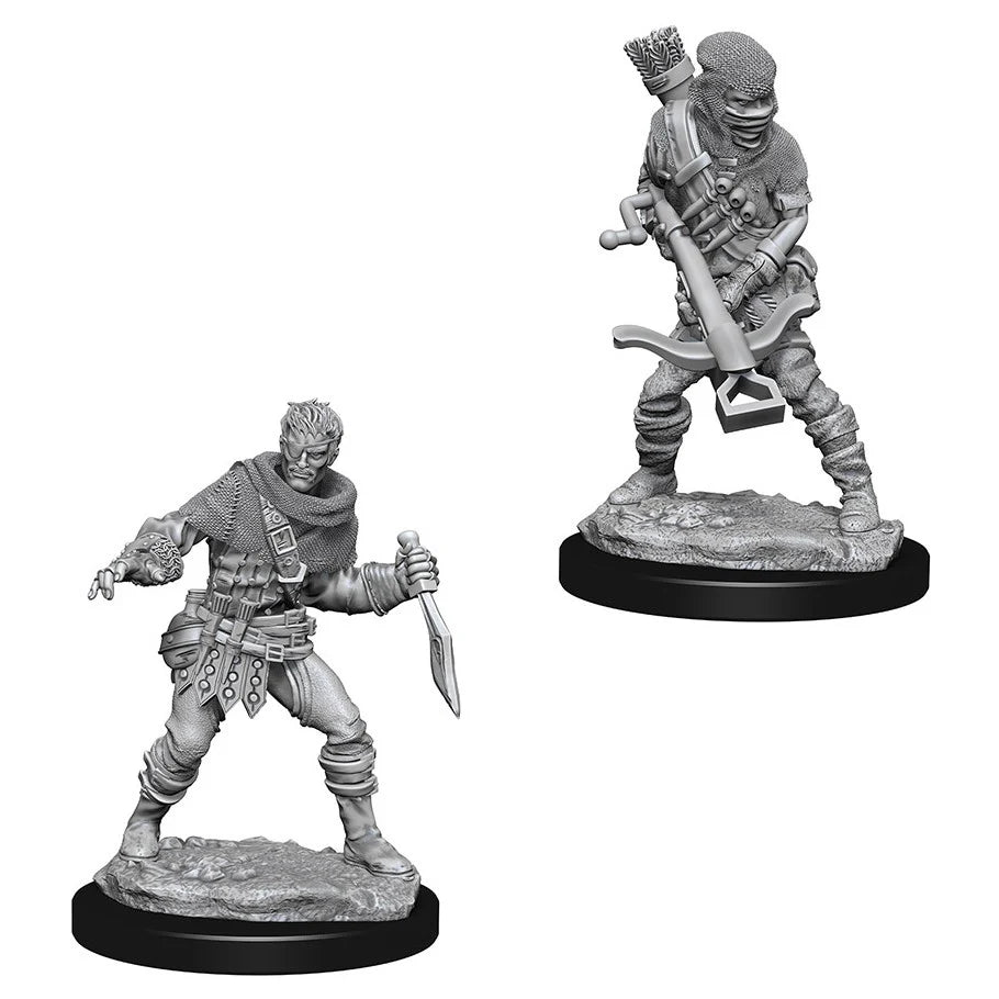 Pathfinder Deep Cuts Unpainted Miniatures: W1 Bandits