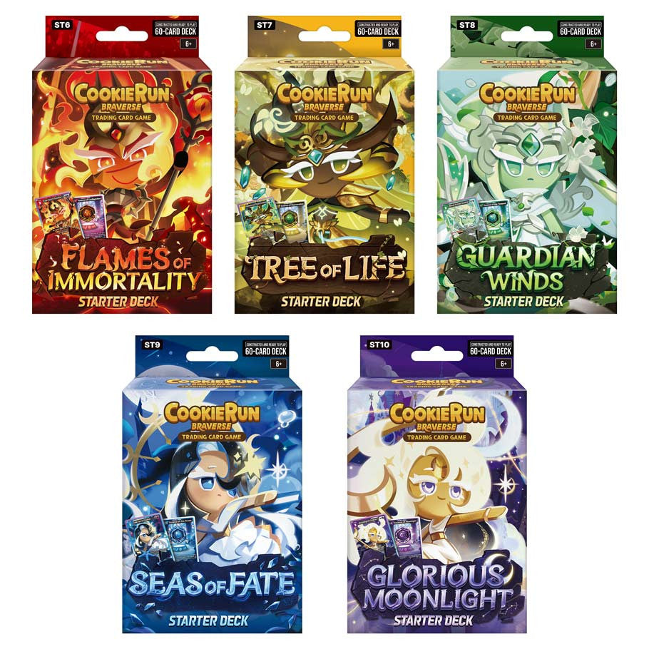 Cookie Run Braverse Legendary Starter Decks