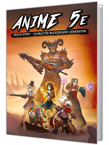 Anime 5E Character Generator