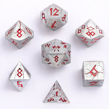 Solid Metal Class Dice