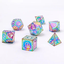 Solid Metal Class Dice