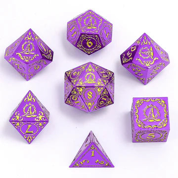 Solid Metal Class Dice