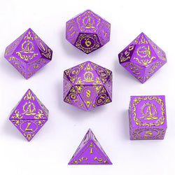 Solid Metal Class Dice