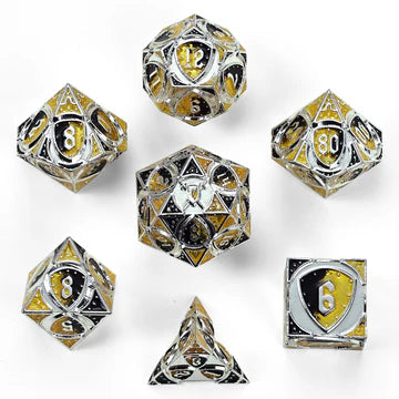 Solid Metal Class Dice