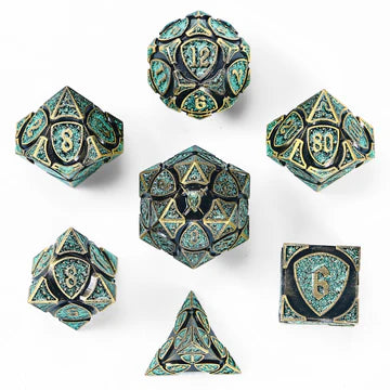 Solid Metal Class Dice