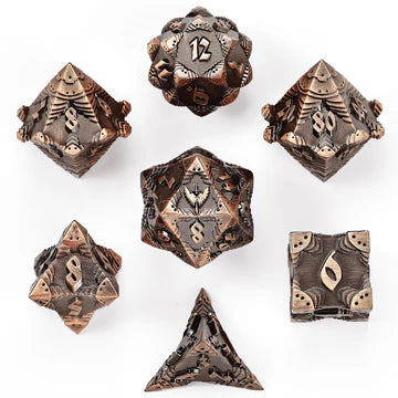 Solid Metal Class Dice