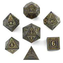 Solid Metal Class Dice