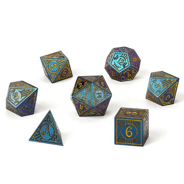 Solid Metal Class Dice