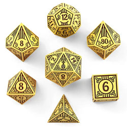 Solid Metal Class Dice
