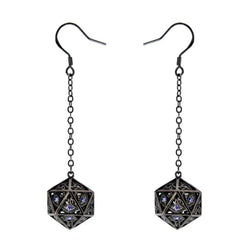 Dangle D20 Earrings
