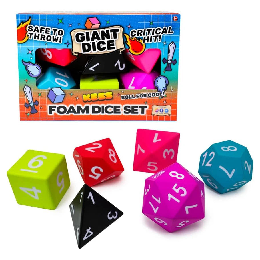 Kess: Giant Dice Foam Dice Set