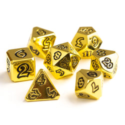 Die Hard Lumina 7 Dice Metal Set