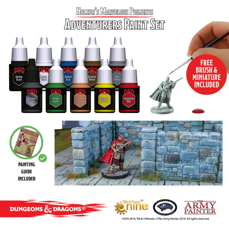 Nolzur's Marvelous Pigments Adventurers Paint Set