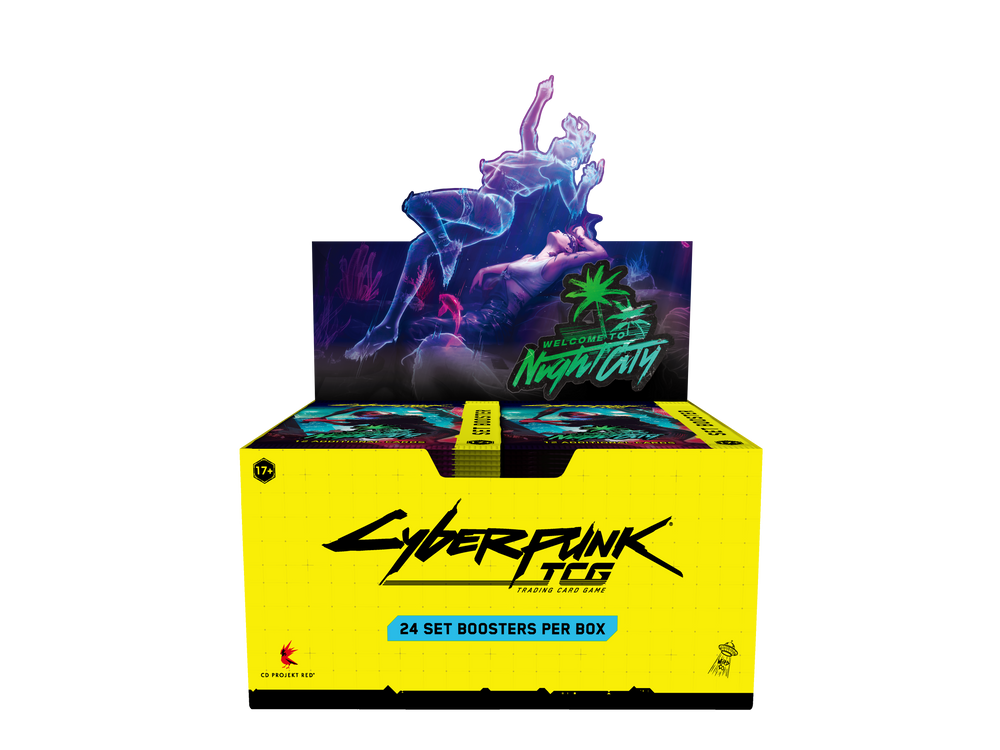 Cyberpunk TCG Welcome to Night City Booster Box