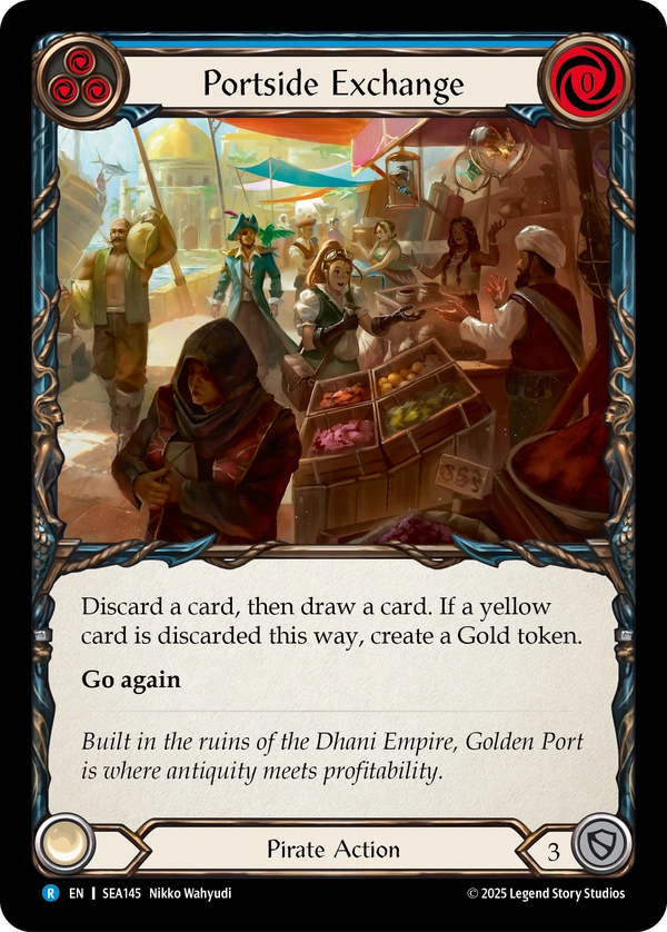 Portside Exchange [SEA145] (High Seas)  Rainbow Foil