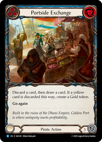 Portside Exchange [SEA145] (High Seas)  Rainbow Foil
