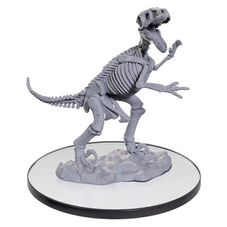 WizKids Deep Cuts Unpainted Miniatures: Skeletal Raptor