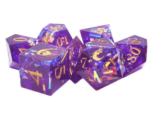Old School Dice Sharp Edged Dice
