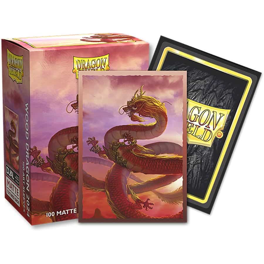 Dragon Shield Matte Art Sleeves: New Year Dragon 2024