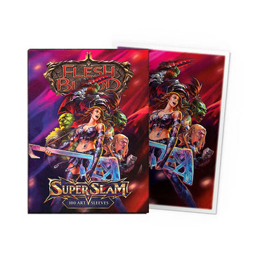 DRAGON SHIELD: FLESH AND BLOOD: MATTE ART: SUPER SLAM (100CT)