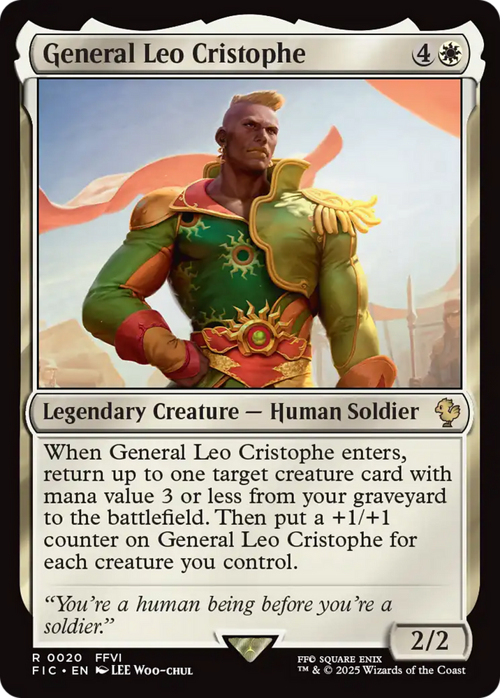 General Leo Cristophe [FINAL FANTASY Commander]