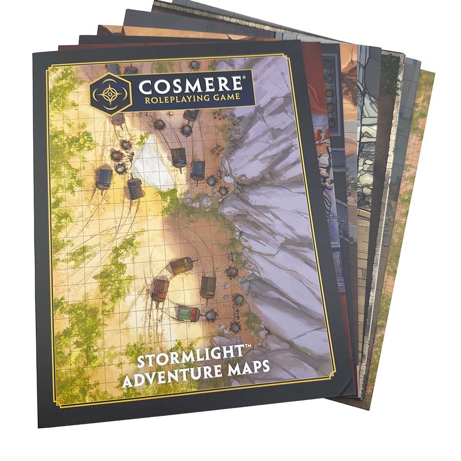 COSMERE STORMLIGHT RPG: STORMLIGHT MAP PACK