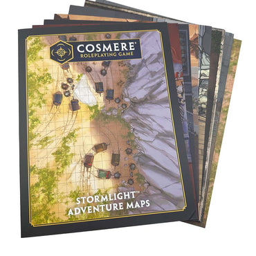COSMERE STORMLIGHT RPG: STORMLIGHT MAP PACK