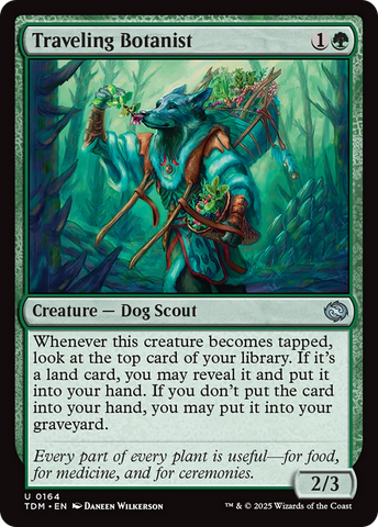 Traveling Botanist [Tarkir: Dragonstorm]