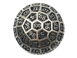 Old School Dice 50mm D100