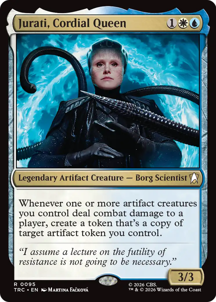 Jurati, Cordial Queen (Surge Foil) [Star Trek Commander]