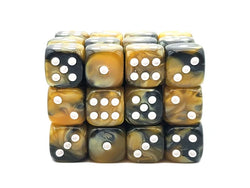 Old School Dice D6 36ct 12mm