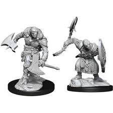 Dungeons & Dragons Nolzur`s Marvelous Unpainted Miniatures: 14 Warforged Barbarian