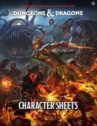 Dungeon and Dragons Character Sheets