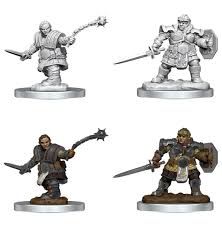 Dungeons & Dragons Nolzur`s Marvelous Unpainted Miniatures: W20 Dwarf Fighter Femm