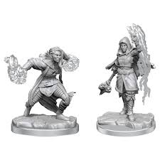 Dungeons & Dragons Nolzur`s Marvelous Unpainted Miniatures: W20 Half-Elf Warlock