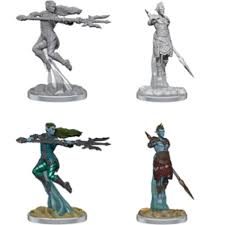Nolzur's Marvelous Miniatures: Unpainted Minis- Wave 20- Sea Elf Fighters