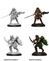 Dungeons & Dragons Nolzur`s Marvelous Unpainted Miniatures:  W1 F Half-Elf Ranger