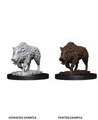 Dungeons & Dragons Nolzur`s Marvelous Unpainted Miniatures:  W1 Boar