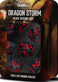 Dragon Storm- Silicone dice