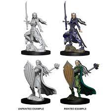 Dungeons & Dragons Nolzur`s Marvelous Unpainted Miniatures:  W1 Elf Paladin