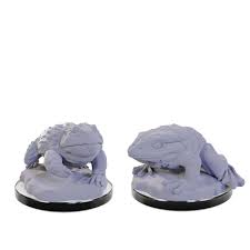 Dungeons & Dragons Nolzur`s Marvelous Unpainted Miniatures:  W1 Giant Frogs