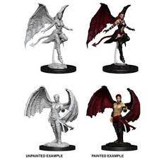 Dungeons & Dragons Nolzur`s Marvelous Unpainted Miniatures:  W1 Succubus Incubus