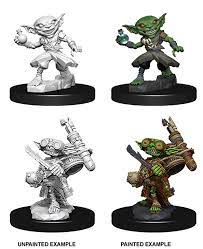 Deep Cuts Unpainted Miniatures: W1 Male Goblin Alchemist