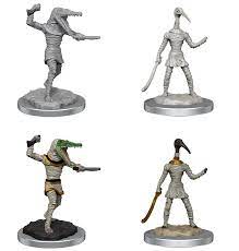 Dungeons & Dragons Nolzur`s Marvelous Unpainted Miniatures:  W1 Mummies