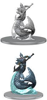Dungeons & Dragons Nolzur`s Marvelous Unpainted Miniatures:  W1 Merrow